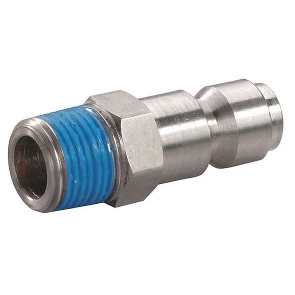 Speedaire Coupler Plug,(M)NPT,1/4,304 SS 30E567