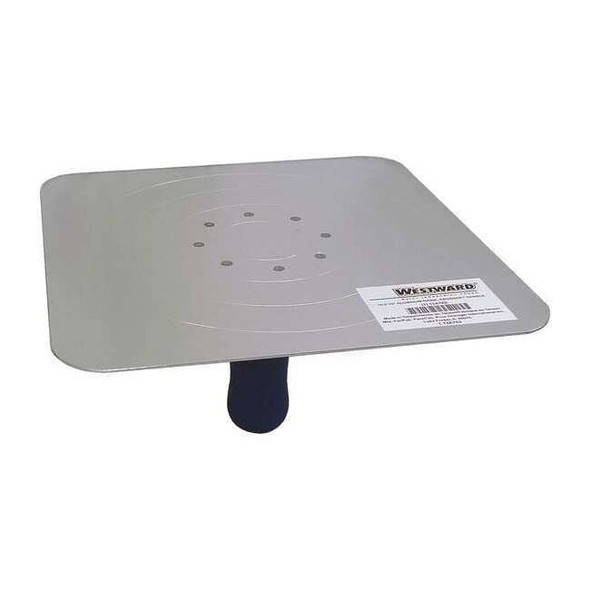 Westward Drywall Hawk,10"L,10"W,Al,ErgoSoftHndl 13A762