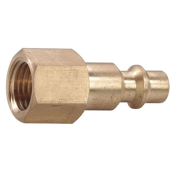 Speedaire Coupler Plug,(F)NPT,1/4,Brass 30E708