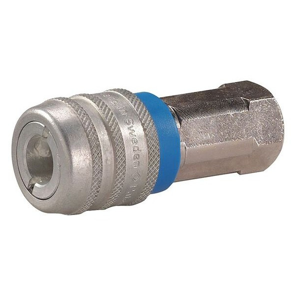 Speedaire Coupler Body, (F)NPT, 1/4, Brass/Steel 30E529