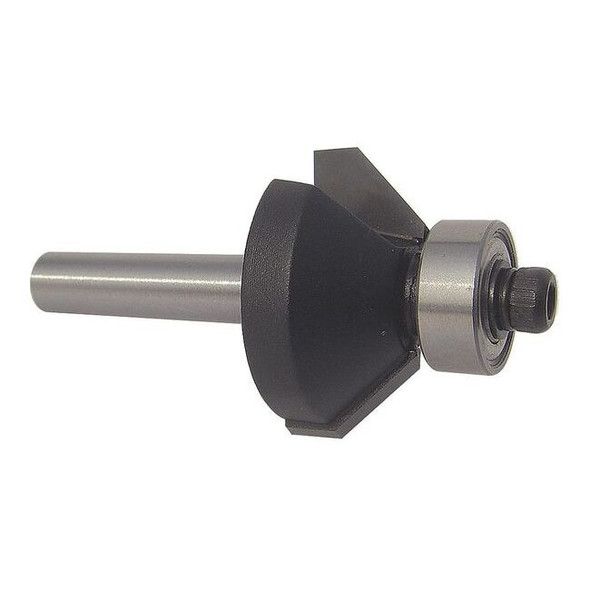 Westward Chamfer Rtr Bit,Carbide Tipped,1-1/2 In 16Y541