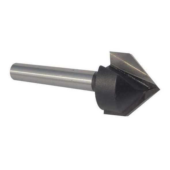 Westward Grooving Rtr Bit,Carbide Tipped,1/2 In 16Y580