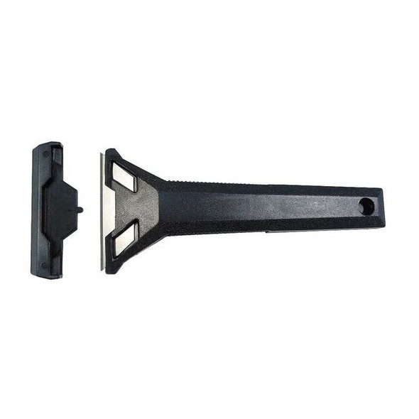 Westward Glass Scraper, Stiff, 2-3/8", Carbon Steel 13A720