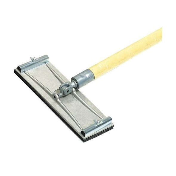 Westward Pole Sander w/Wood Pole,9 x 3-1/4 In 13P490