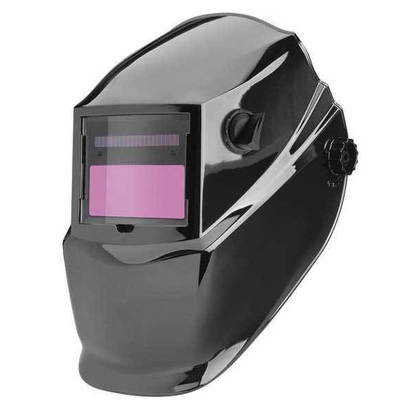 Westward Auto Dark Welding Helmet, 4, 9-13, Black 33N556
