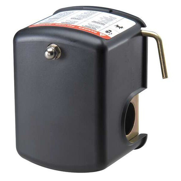 Pressure Switch, Standard, DPST, 1 Ports, 1/4" FNPT, 10 to 100 psi Range