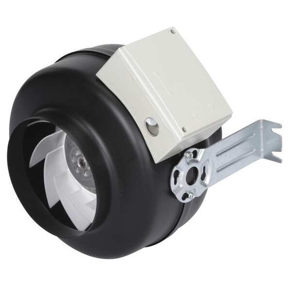 Dayton Inline Centrifugal Duct Fan,9" L,8" W 23224