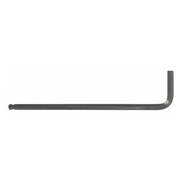 SAE Plain Ball Hex Key Hex Key, 9/64" Tip Size, 4 in Long, 9/64 in Short, 10 PK