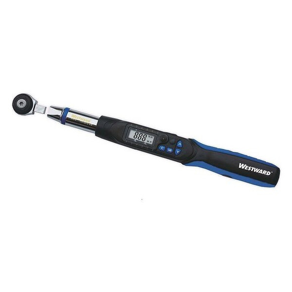 Westward Elec. Torque Wrench,Standard,15-1/2" 6PAF6