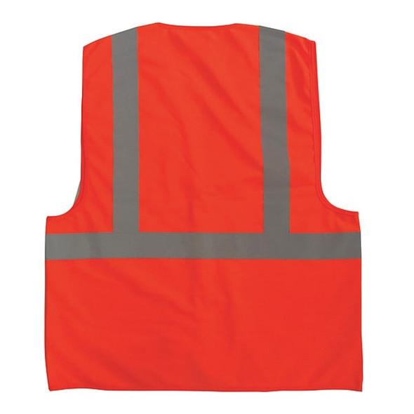 Condor U-Block Vest, Class2 Orange-Red, XL 53YL35