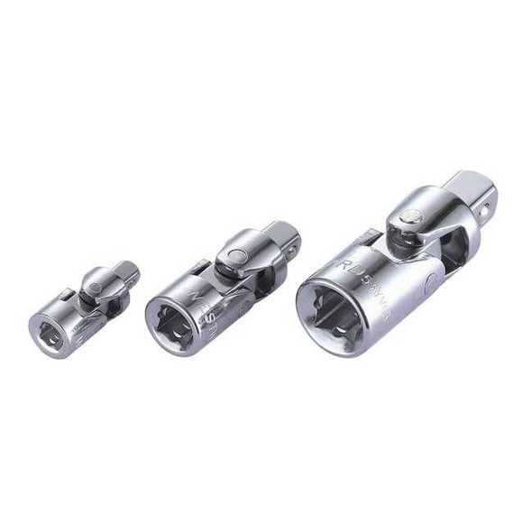 Westward 1/4", 3/8", 1/2" Drive SAE, 3 pcs 54PR12