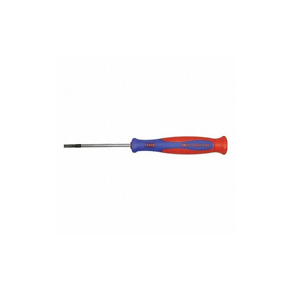 Westward Precision Slotted Screwdriver 3 mm Round 401L72
