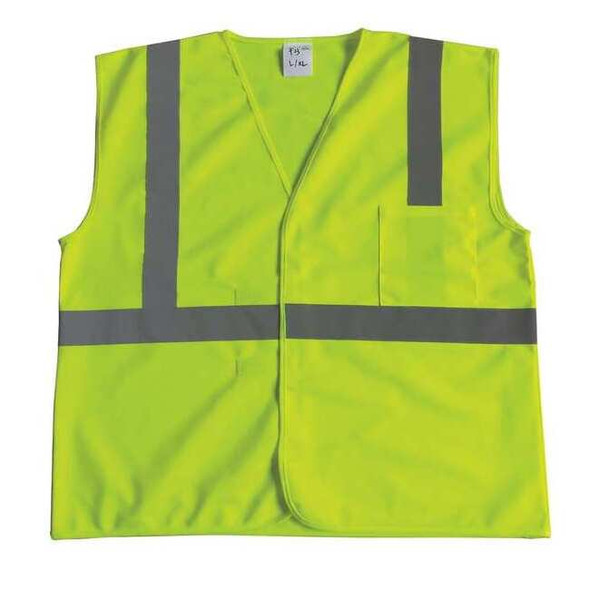 Condor U-Block Vest, Class2 Yellow/Grn, L/XL 53YL05