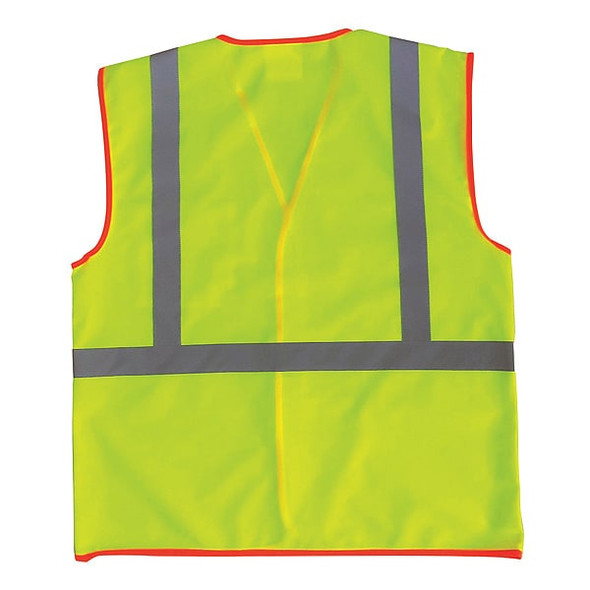 Condor U-Block Vest, Class1 Yellow/Grn, 2XL/3XL 53YK49