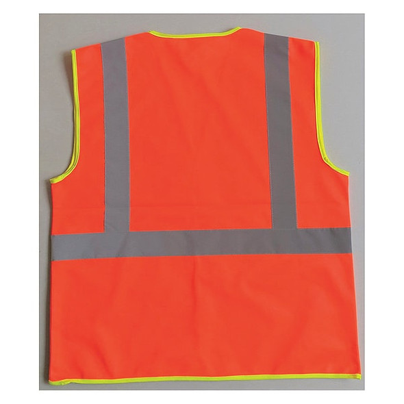 Condor U-Block Vest, Class1 Orange/Red, 2XL/3XL 53YK45