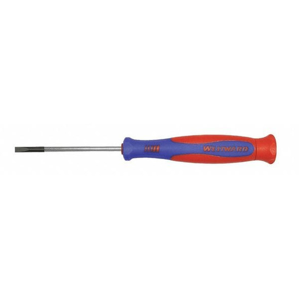 Westward Precision Slotted Screwdriver 1/8 in Round 401L51