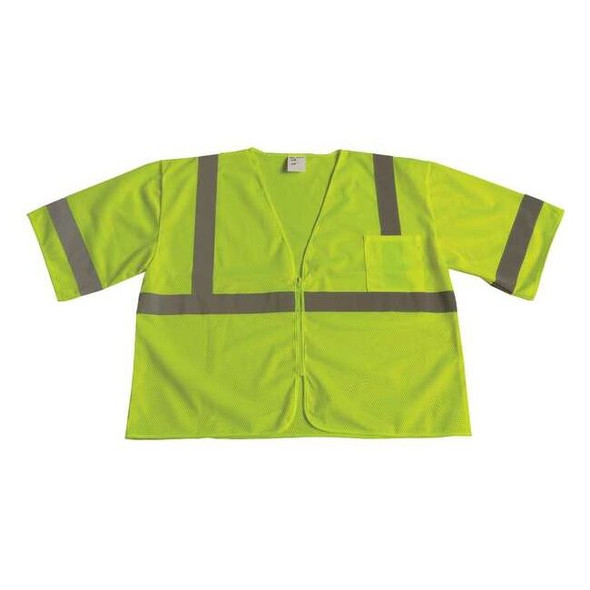 Condor U-Block Vest, Class3 Yellow/Grn, M 53YL89