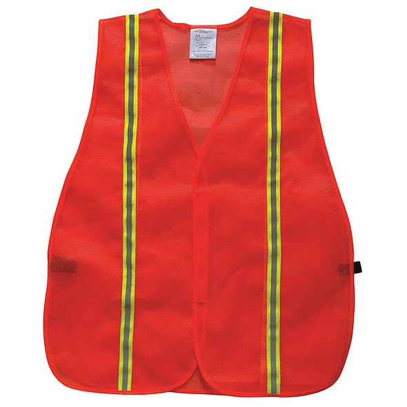 Condor Back Stp Vest, Unrated Orange/Red, Univ 53YL96 Condor Back Stp Vest, Unrated Orange/Red, Univ 53YL96