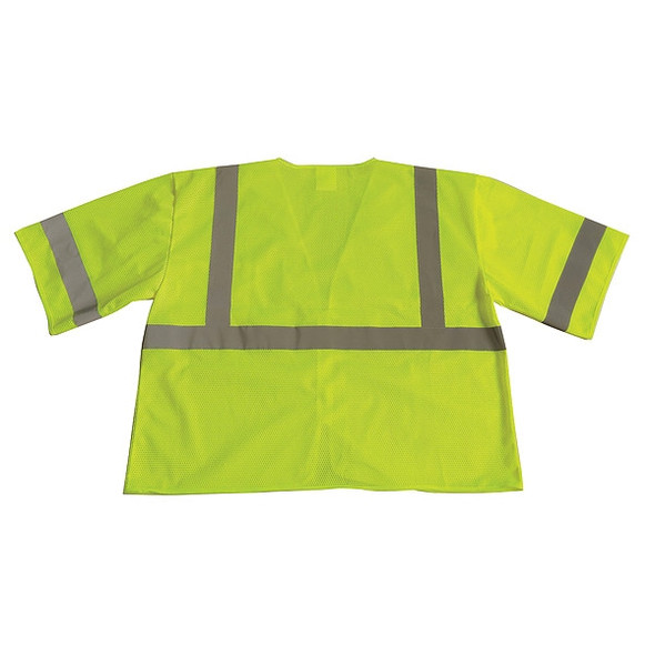 Condor U-Block Vest, Class3 Yellow/Grn, XL 53YL91
