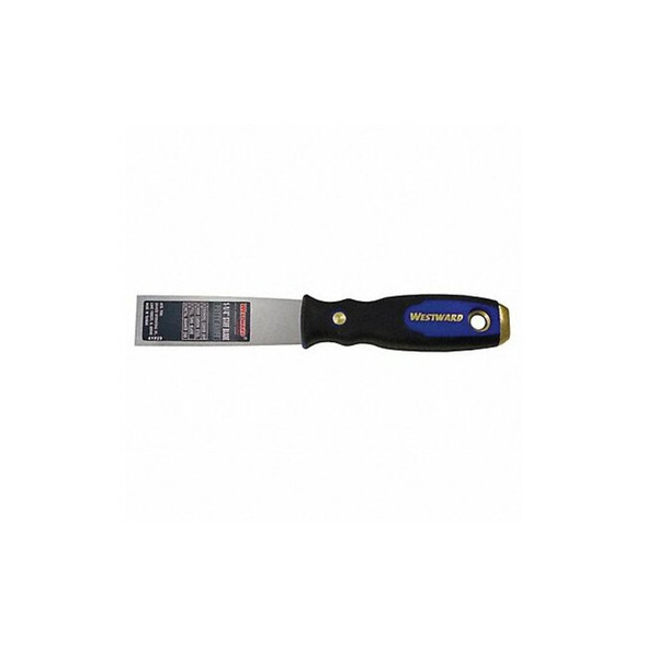Westward Putty Knife,Straight,CarbonSteel,1 1/4"W 4YP29 Westward Putty Knife,Straight,CarbonSteel,1 1/4"W 4YP29