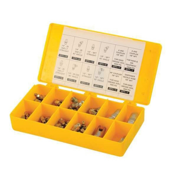 Westward Grease Fitting Kit,General All Purpose 2CAN7