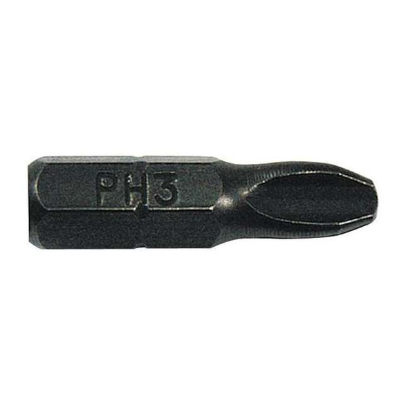 Westward Impact Phillips Bit,No. 3,1/4" Dr. 4LZG5