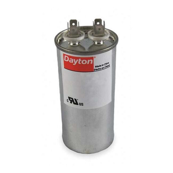 Dayton Run Capacitor,17.5 MFD,370V,Round 2MEC6