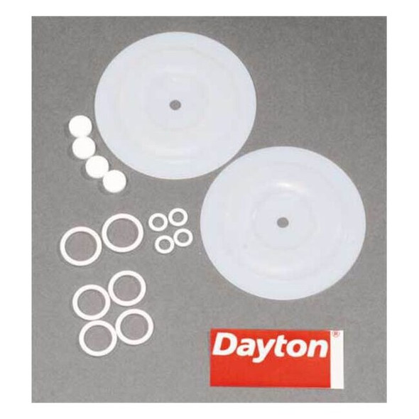 Dayton Fluid End Repair Kit, PTFE 6PY61
