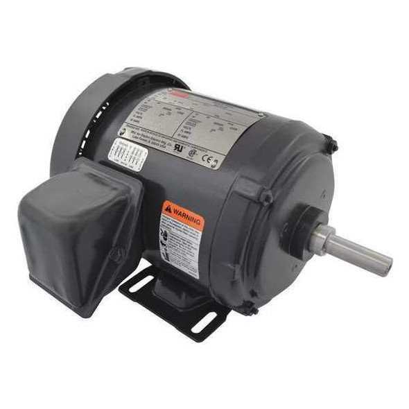 Three-Phase General Purpose Motor, 1/2 HP, 56 Frame, 208-230/460V AC Voltage
