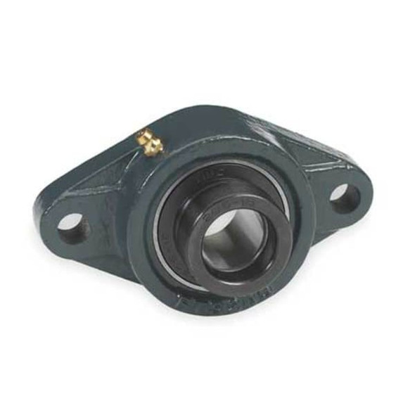 Dayton Flange Bearing, 2-Bolt, Ball, 1-1/4" Bore 3FCW7