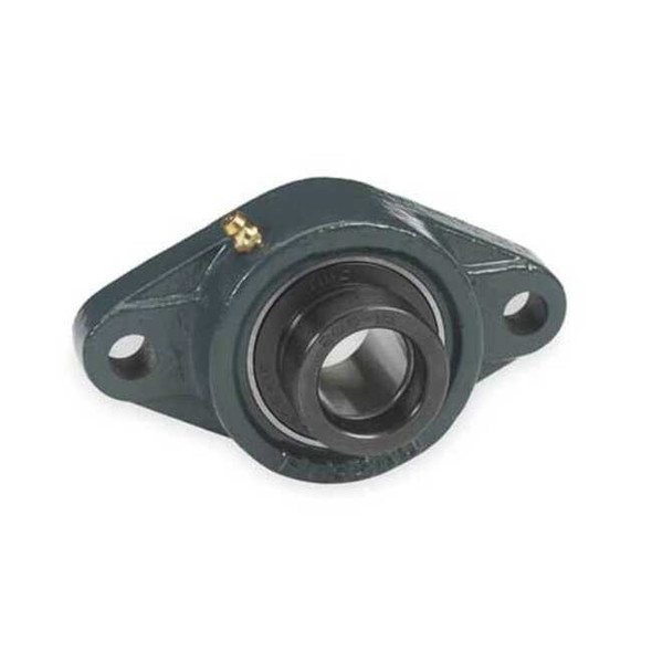 Dayton Flange Bearing, 2-Bolt, Ball, 1-1/4" Bore 3FCW7