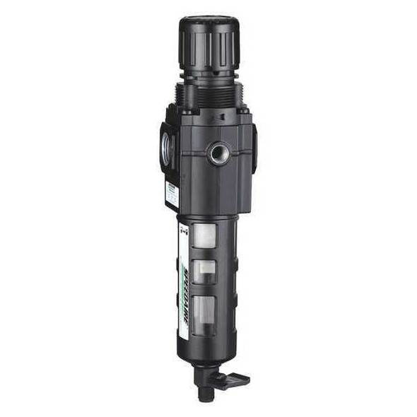 Speedaire Filt-Reg,1/4"NPT,80 cfm,40 micron 4ZK83