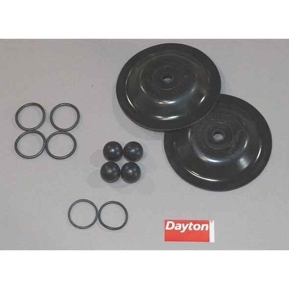 Dayton Diaph Pmp Rpr Kt,Buna-N,For22A593;22A594 6PY67 Dayton Diaph Pmp Rpr Kt,Buna-N,For22A593;22A594 6PY67