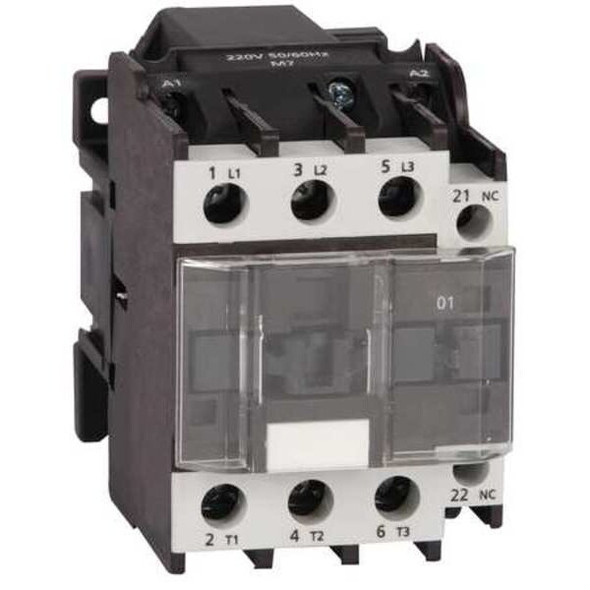 Dayton IEC Magnetic Contactor, 1NO, 120V AC, 3 P, Non-Reversing, Screw 6EAV9