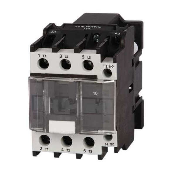 Dayton IEC Magnetic Contactor, 1NO, 120V AC, 3 P, Non-Reversing, Screw 6EAW2