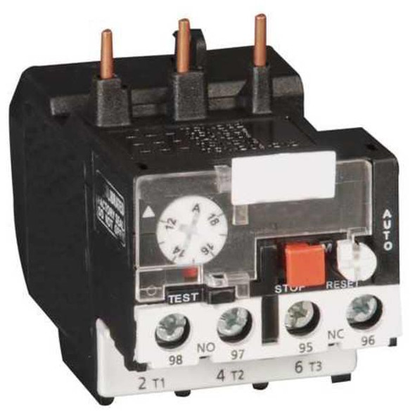 Dayton OverloadRelay, IEC, Thermal, Auto/Manual 6ECC3