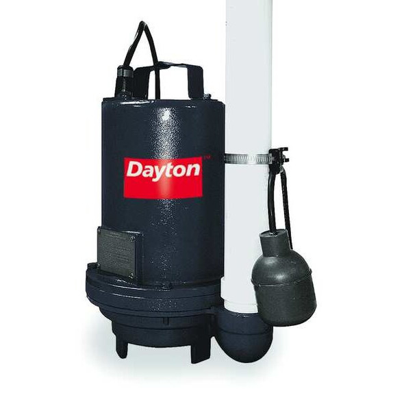 Dayton EffluentPump,20ft,8.3A,1hp,240VAC 3BB85 Dayton EffluentPump,20ft,8.3A,1hp,240VAC 3BB85