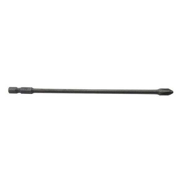 Westward Insert Bit,1/4",Phillips,No 2,6" 38RV95