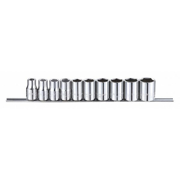 Westward Skt St, Chrm, 3/8-1 1/2 in, 6Pt 53PN57