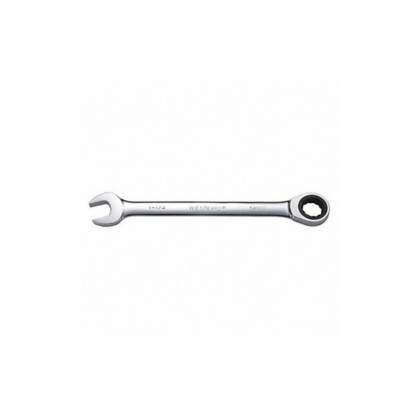 Westward Ratcheting Wrench, Combination, SAE, 1-1/4 54PN38