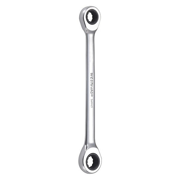 Westward Ratcheting Box End Wrench,5" L 54PP67