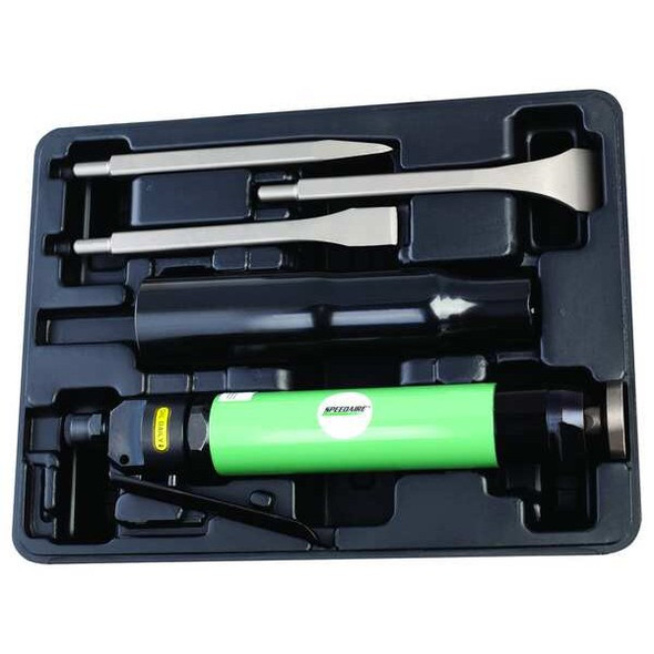 Speedaire Needle Scaler,1-17/32 In.,15.5 CFM 3AAH6