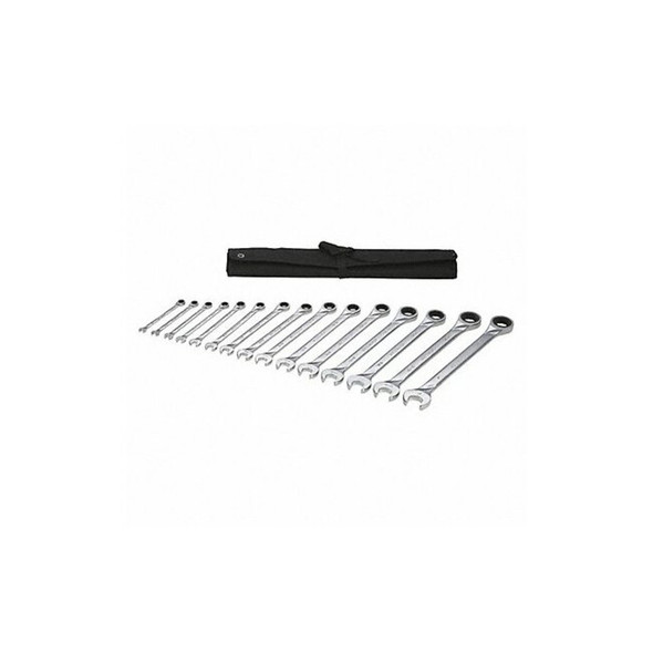 Westward Combo Wrench St,Steel,Fll Plish,Standard 54DG26