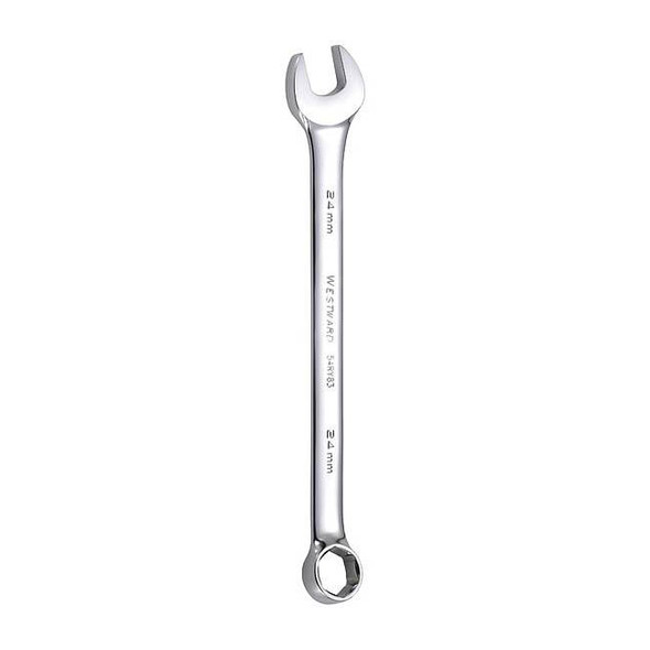 Westward Combination Wrench,24mm,Metric,6 pt. 54RY83