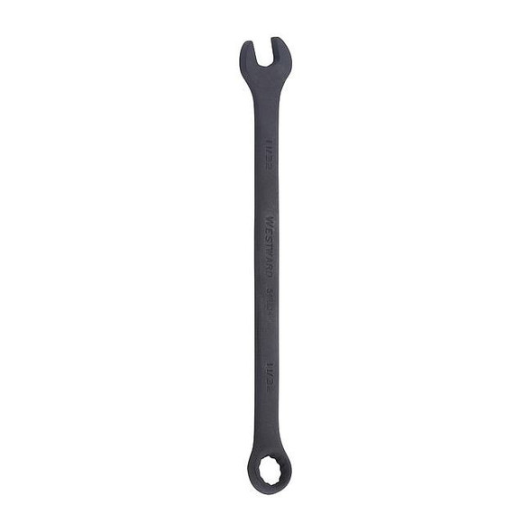 Westward Comb. Wrench,11/32",SAE,Black Oxide 54RZ34