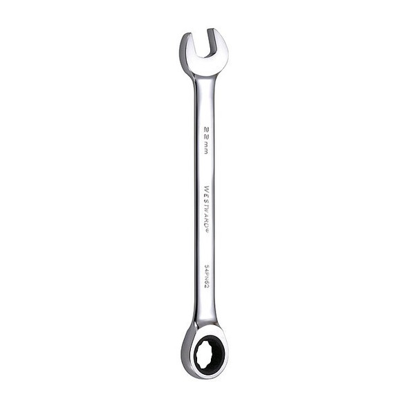 Westward Wrench, Combination, Metric, 11-7/16" L. 54PN62
