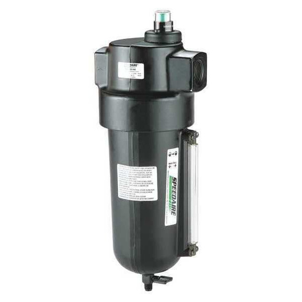 Speedaire Filter,1" NPT,125 cfm,0.01 micron 4ZL19
