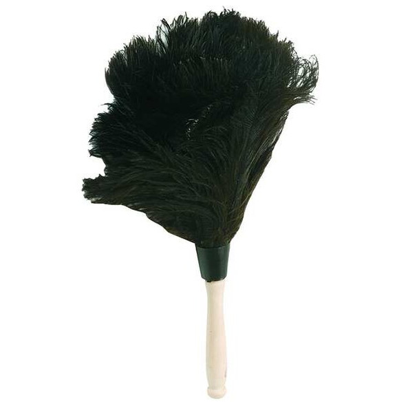 Tough Guy Duster, Wood Handle, 8.5 in W 1MYG1