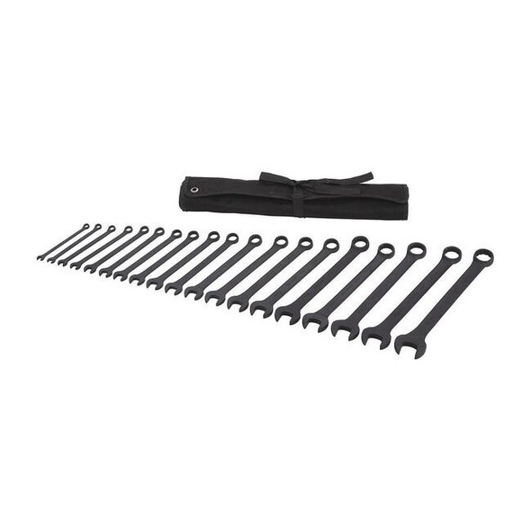 Westward Combo Wrench St,Steel,Black Oxide,Offset 54DG10