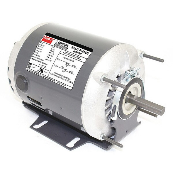 Dayton GP Mtr,Split Ph,ODP,1/6 HP,1725 rpm,48Z 6XH64